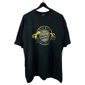 Vintage 90s Cheers Meet Me In Charlotte Single Stitch Promo Black Shirt Size 2XL